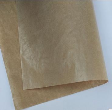 本色单光牛皮纸 食品级单光黄牛皮纸  单面油光牛皮纸