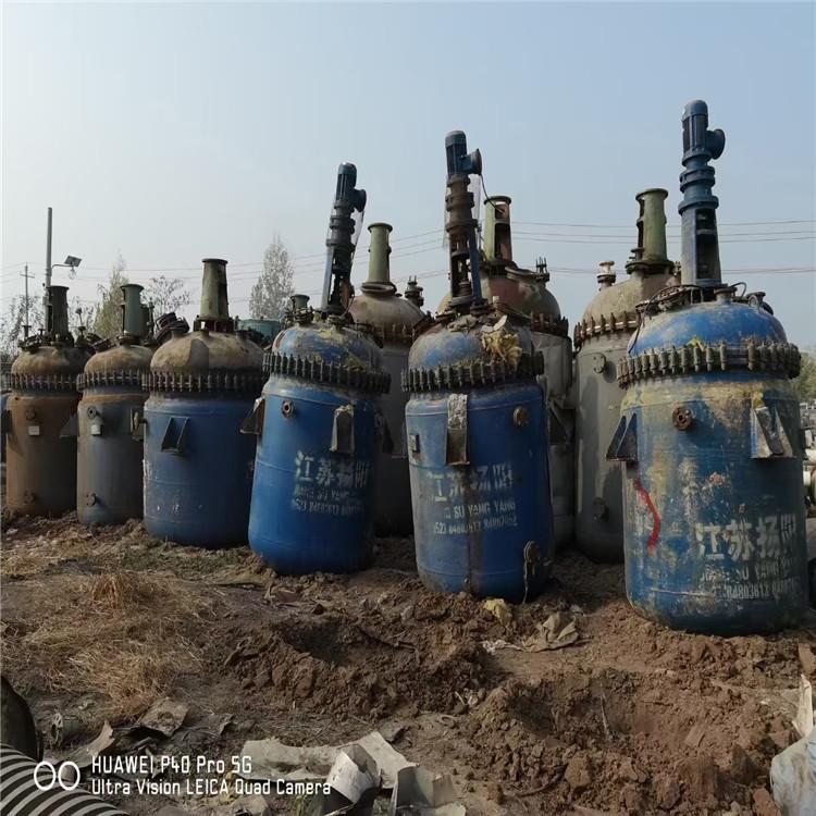 出售二手5000搪瓷反應釜價格