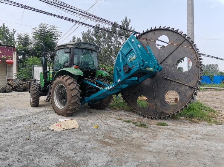 河南華豫公路水泥路開溝機圓盤開溝機