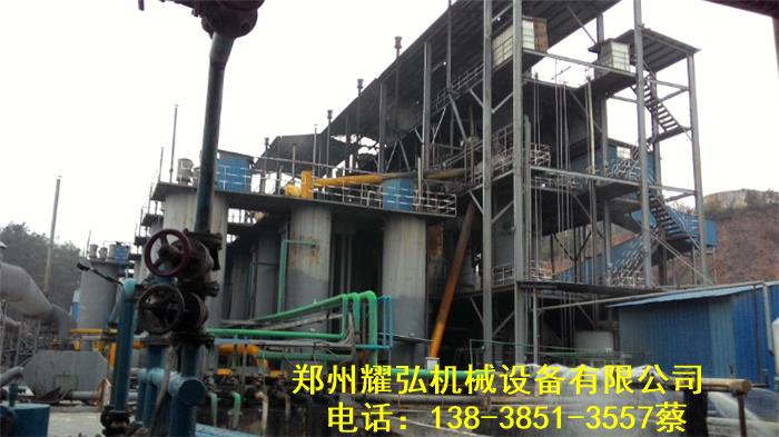 甘肃嘉峪关市双段式煤气发生炉 煤气炉厂家直销 经济更环保 型
