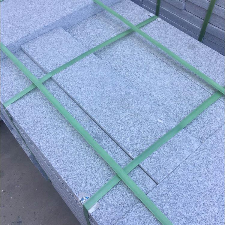 花崗巖大理石芝麻白火燒板芝麻灰廣場公園地鋪石