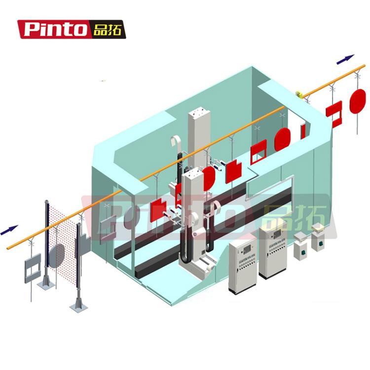 喷涂设备定位感应检测光幕 自动喷涂定位测量光幕