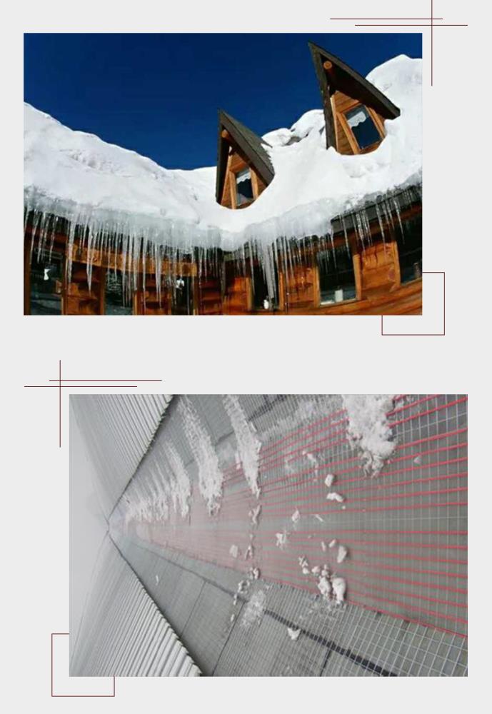 甘肅融雪電纜融雪板天溝融雪工程