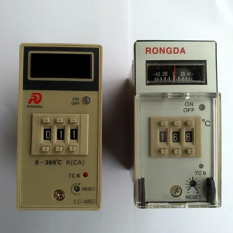 RONGDA LC-48F LC-48D温控器 温度表