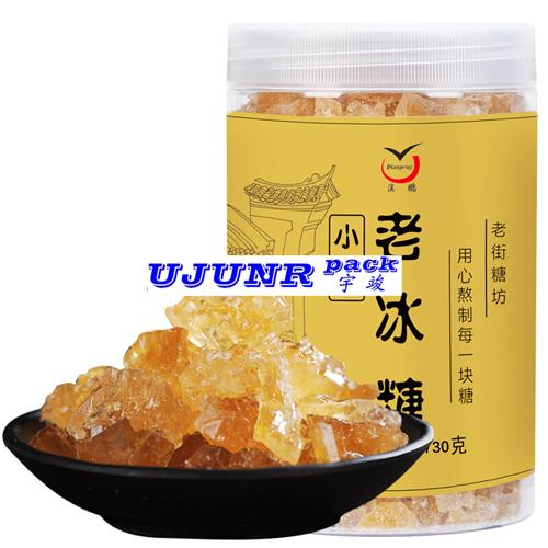 冰糖灌装圆瓶不干胶贴标机-全自动圆瓶贴标机
