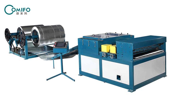 廣州康美風風管生產線二線 風管生產線 風管加工設備