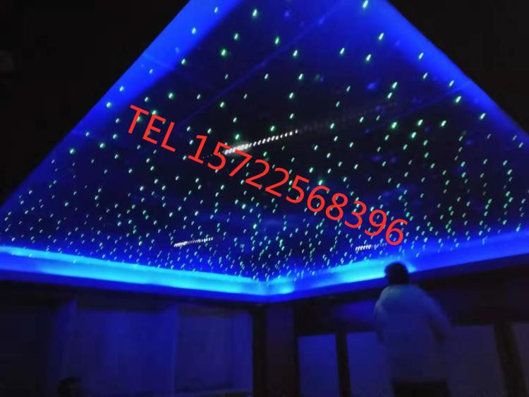 福建漳州梦幻星空顶 影音室 家庭别墅影院光纤灯吊顶