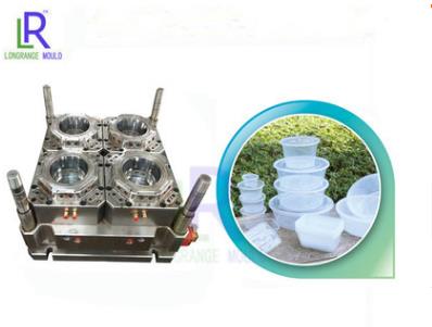 薄壁模具 皮紋各種花樣圖案一次性快餐盒 設計制造注塑模具