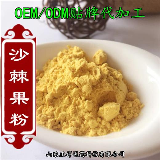 沙棘果粉 沙棘提取物 粉劑分裝灌裝 固體飲料 OEM貼牌定制