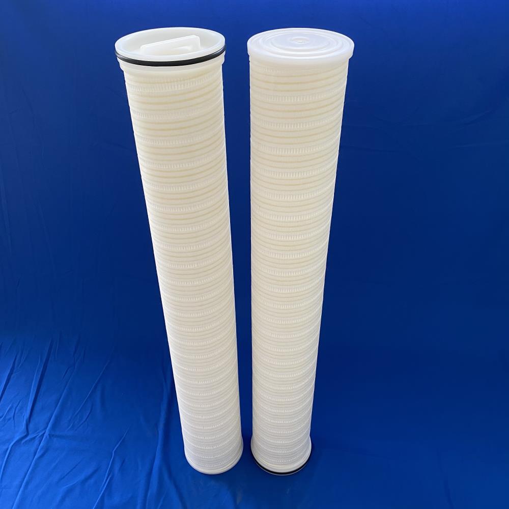 廊坊市油田回注水pp聚丙烯折叠滤芯保安过滤器滤芯