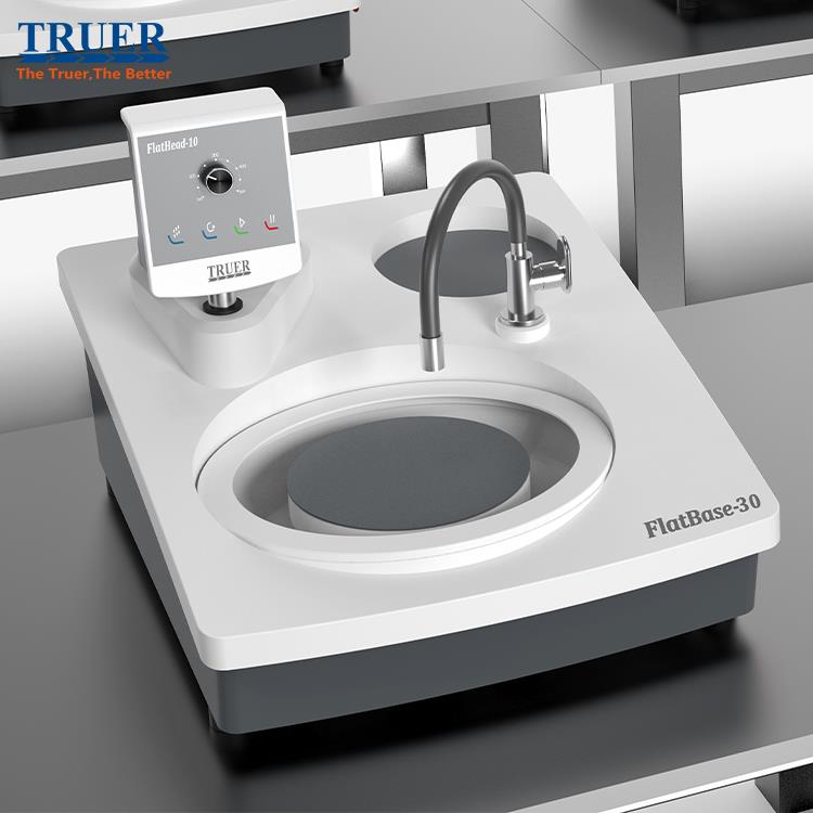 FlatBase30单盘无极调速手动磨抛机 金相制样设备川禾