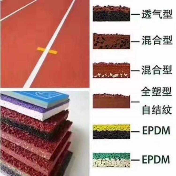 体育场塑胶跑道施工 学校塑胶跑道 硅PU球场 篮球场场地施工