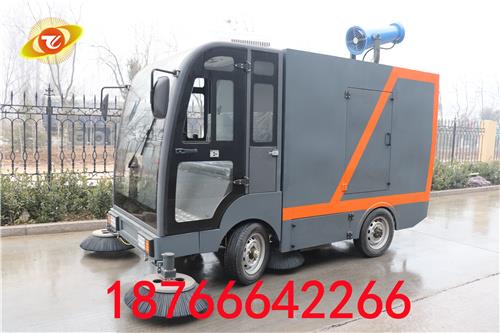 騰陽駕駛式掃地車智能化作業(yè)