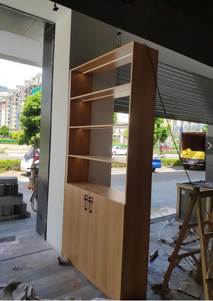 江门文件柜定制 公司整体文件柜 展厅产品展示柜 板式柜定制