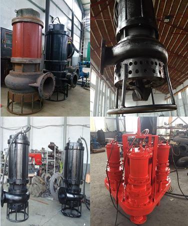 潜水式抽沙泵河道搅吸泥沙泵耐磨材质吸沙泵