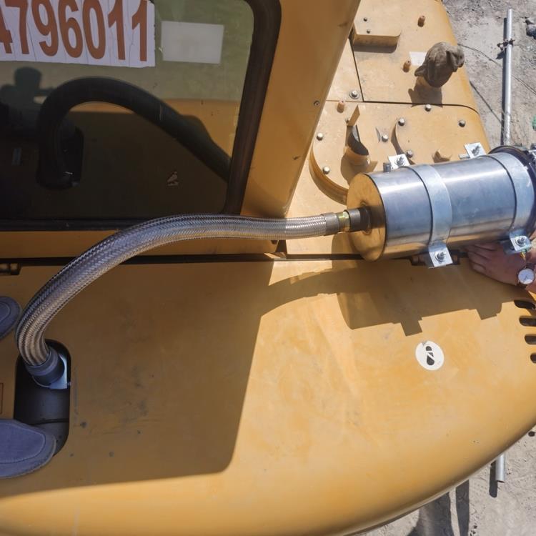 挖掘机尾气净化器黑烟净化器环保尾气净化器