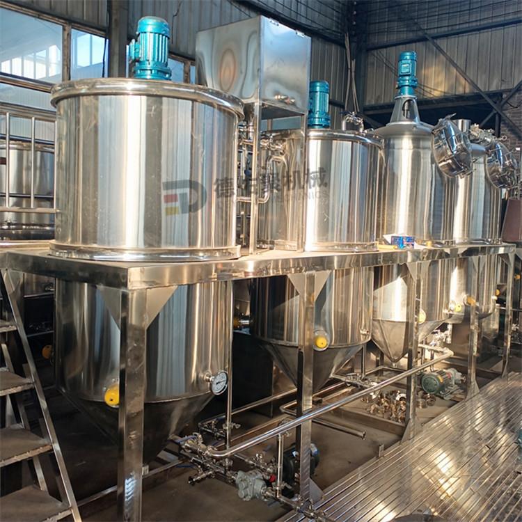 鄭州食用油加工設備 山茶籽油QS生產線機器 精煉油設備廠家