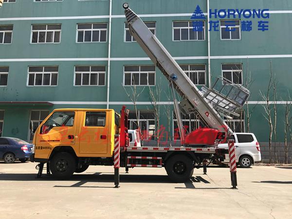 湖龍加厚32米云梯車