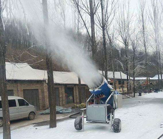 造雪机性能与注意事项