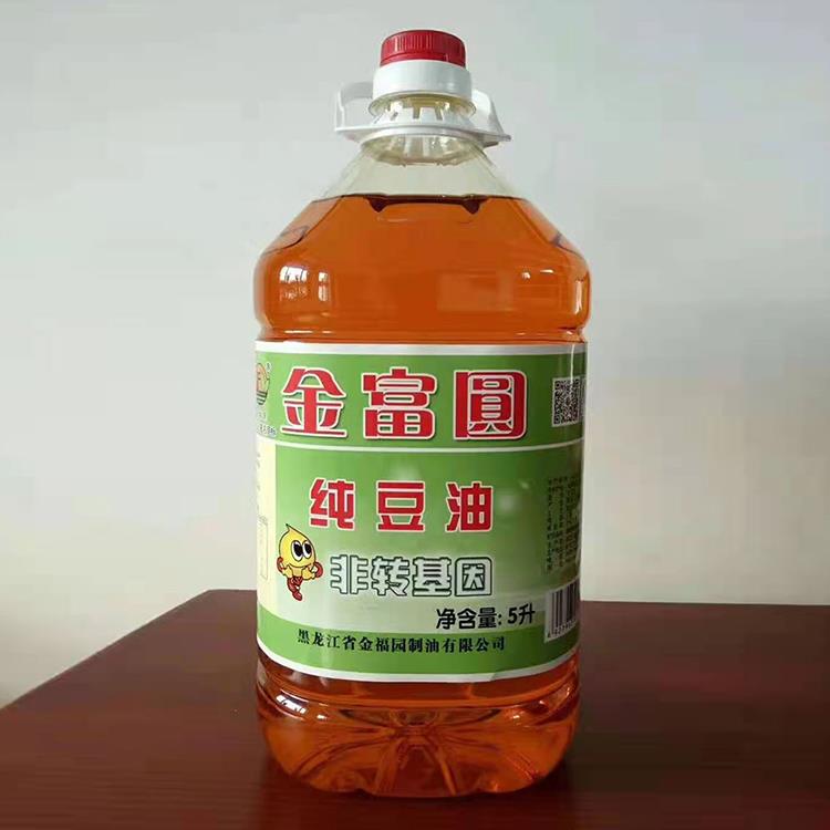 黑龙江 大豆油 非转基因 三级 5L