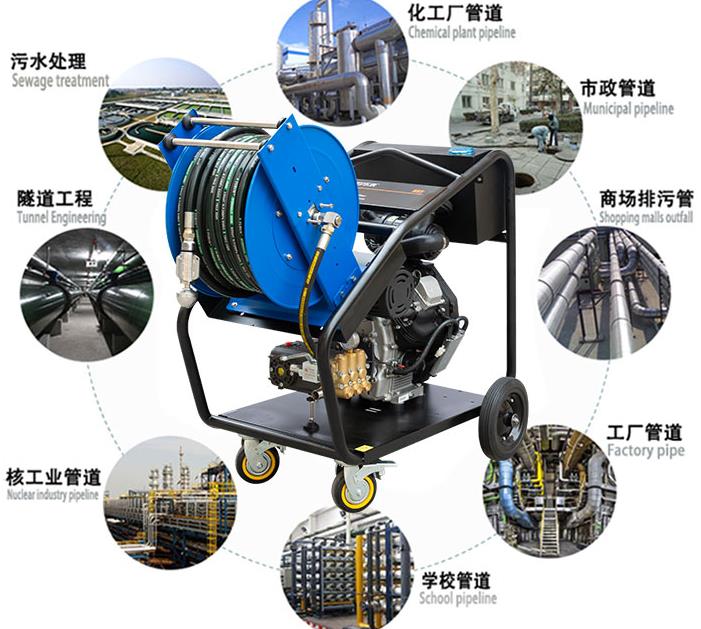 市政污水管道疏通機