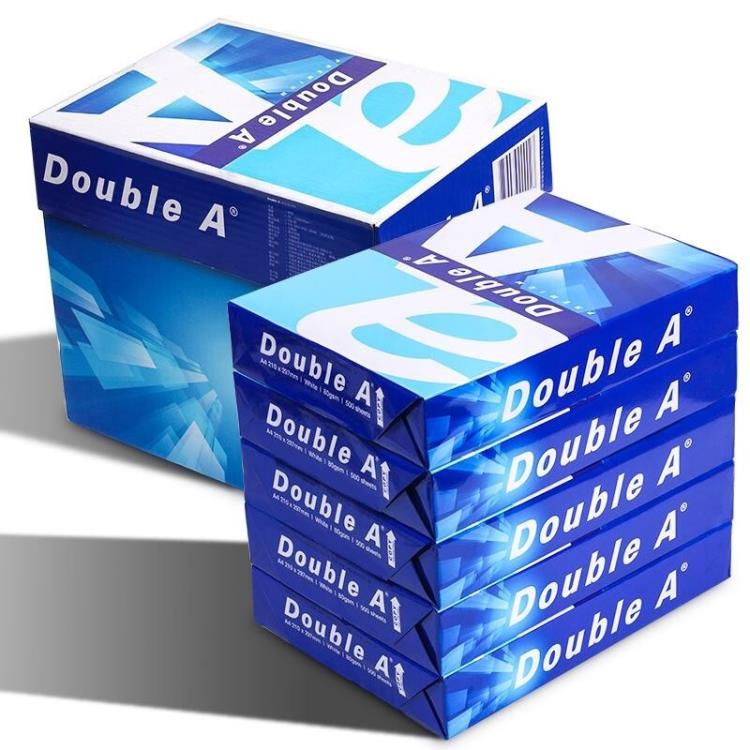 郑州double A80克A4纸批发8包500张复印纸