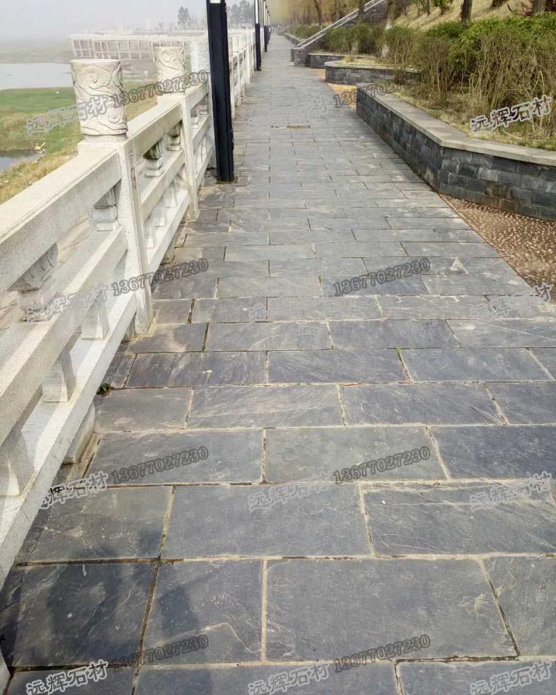 青石板地鋪石 冰裂紋青石板 公園廣場地鋪石青石板