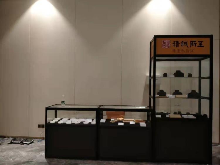 江門精品玻璃展柜 活動(dòng)展覽高柜出租