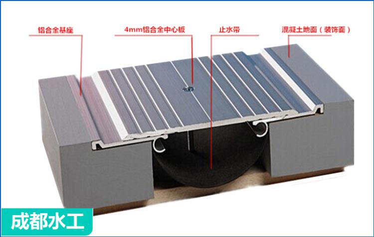 四川伸缩缝南充变形缝桥梁伸缩缝地面变形缝-成都水工变形缝