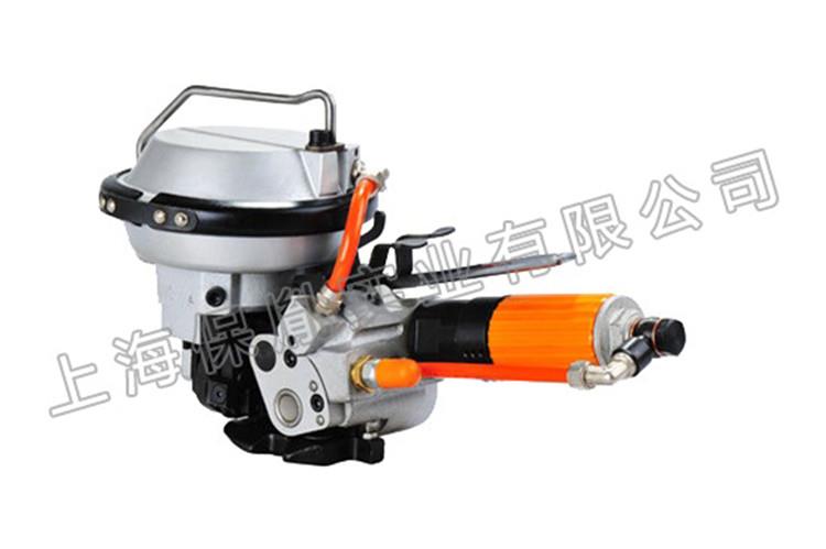 廣西氣動(dòng)一體式鋼帶打包機(jī)  圓形鋼帶打包機(jī)  小型鋼帶打包機(jī)