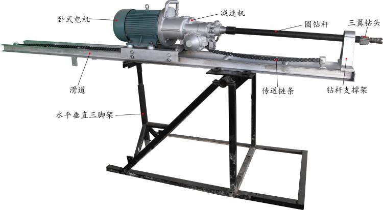 KHYD155岩石电钻  5.5kw岩石电钻  7.5kw岩