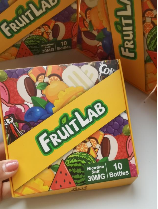 Fruitlab水果实验室烟油礼盒装冰冻水果丁盐小烟烟油