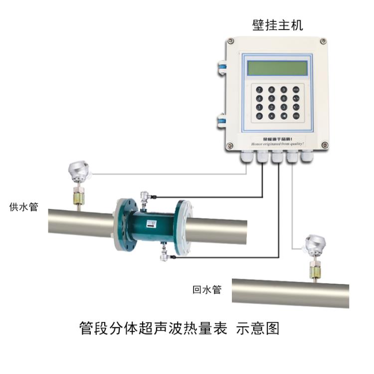供应管段式超声波流量计无漏水 大连新概念测控